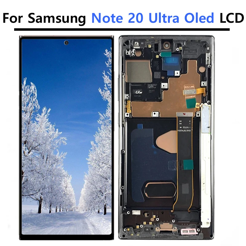 OLED LCD Screen For Samsung Note 20 Ultra LCD Display N985F,N985F/DS N986B Touch Screen Digitizer Assembly Replacement Parts