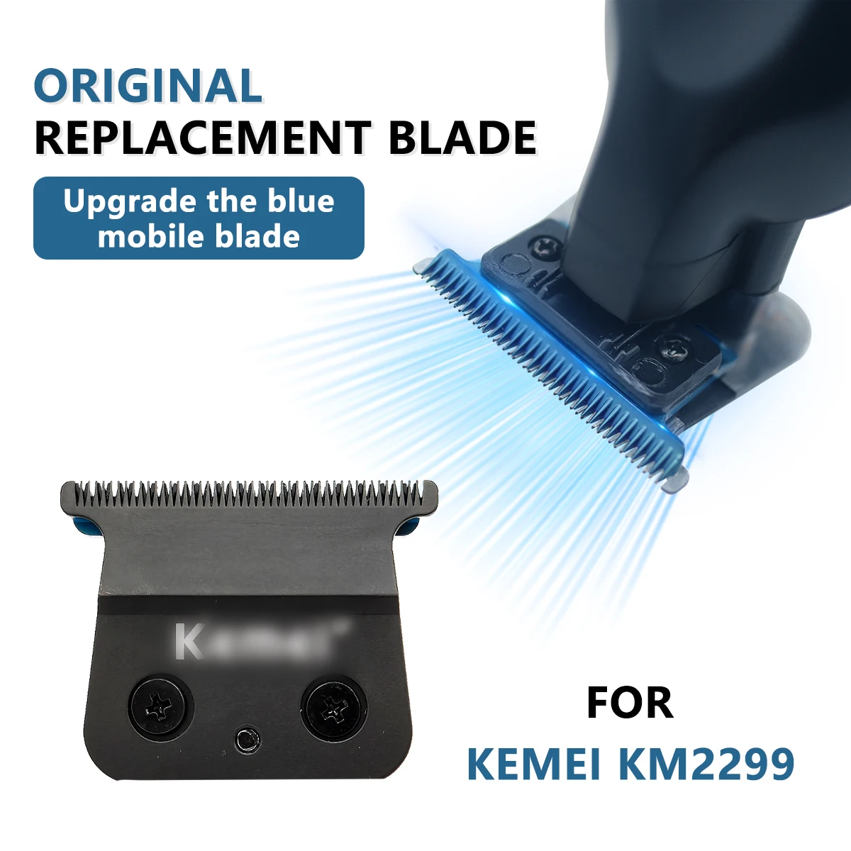 

Оригинальные сменные аксессуары для лезвий для Kemei KM-2299 для мужчин, профессиональная машинка для стрижки волос для парикмахерской