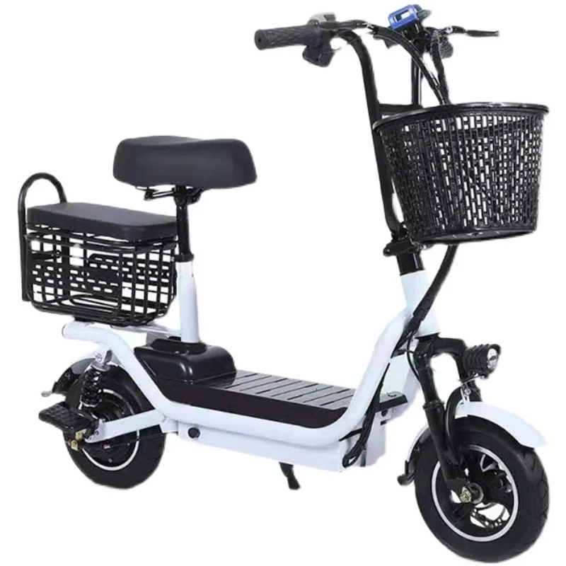 Export Foldable Electric Vehicle, Small Mini Commuting, Two Person Parent-child Lithium Battery