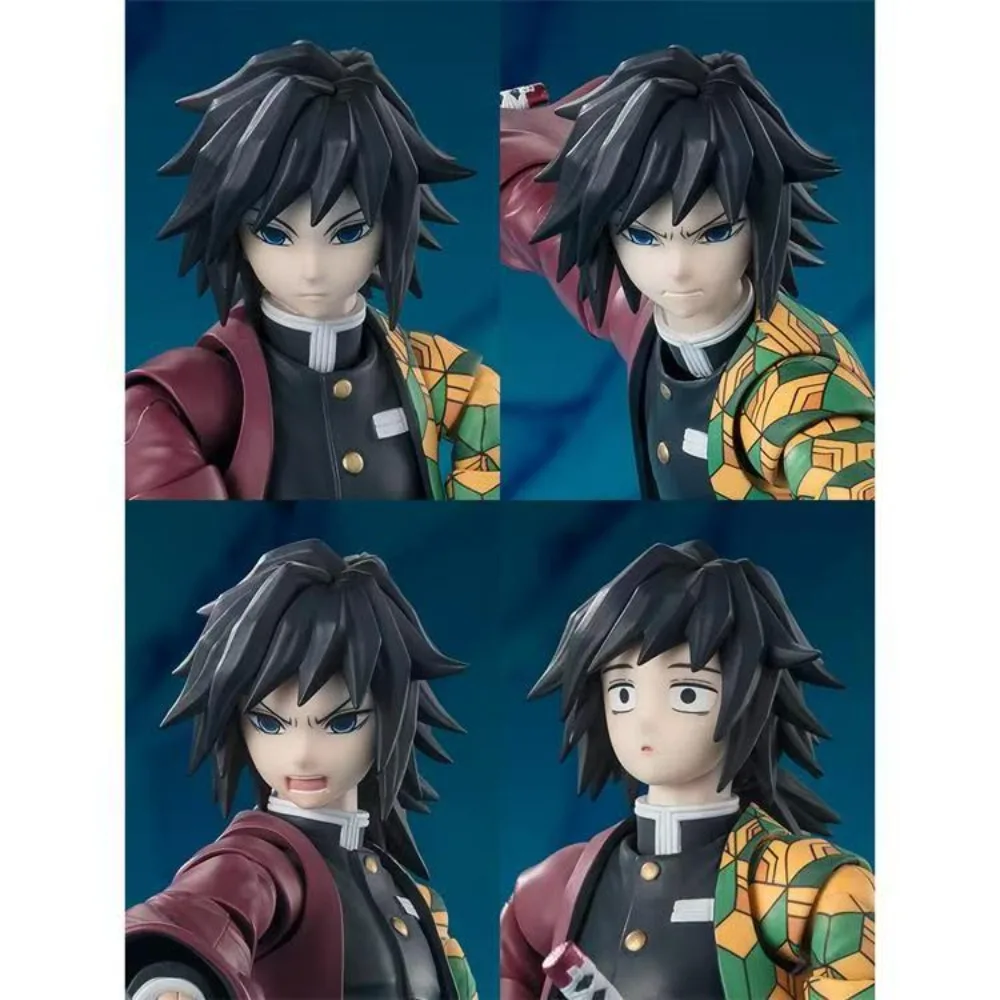 Bandai S.H.Figuarts SHF Dämon Slayer Kimetsu keine Yaiba Giyu TomiokaAnime Action Figuren Modell Spielzeug Sammlung Puppe Geschenke Auf Lager