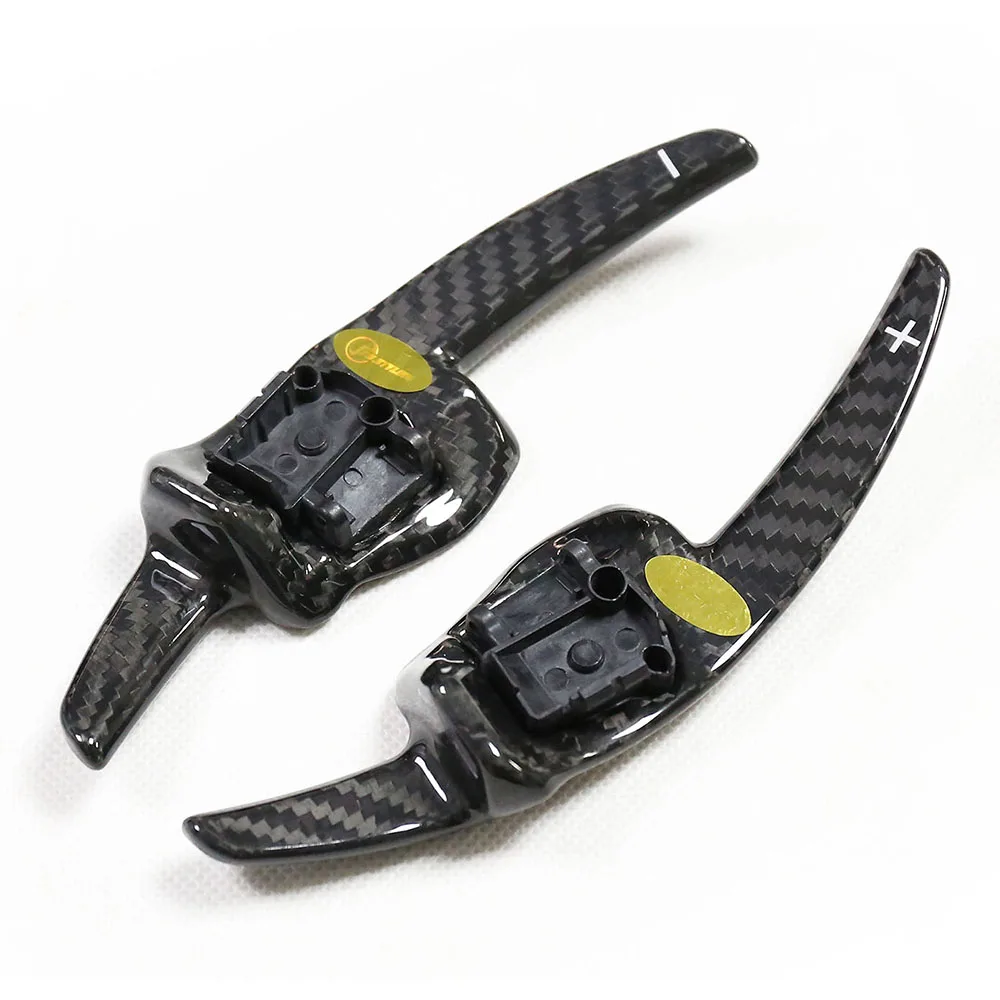 

Накладки на подрулевые лепестки из настоящего карбона для Volkswagen Golf 6 MK6, Scirocco, CC, Tiguan, Lavida, Beetle 2010-2017