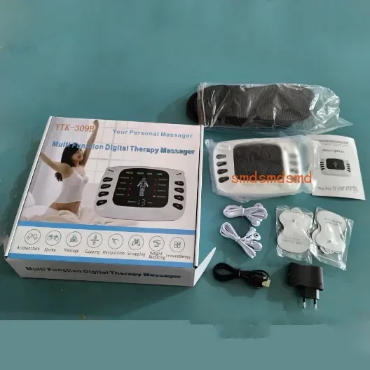 EMS Foot Massager Home Digital Electrode Pads Mini Pulse Cervical Spine Physiotherapy Patch