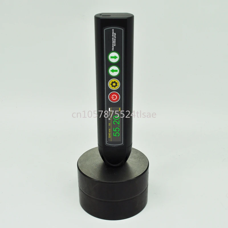 EMUT10 + Electromagnetic Ultrasonic Thickness Gauge Portable Metal Surface Thickness Gauge Pocket Pen Thickness Gauge