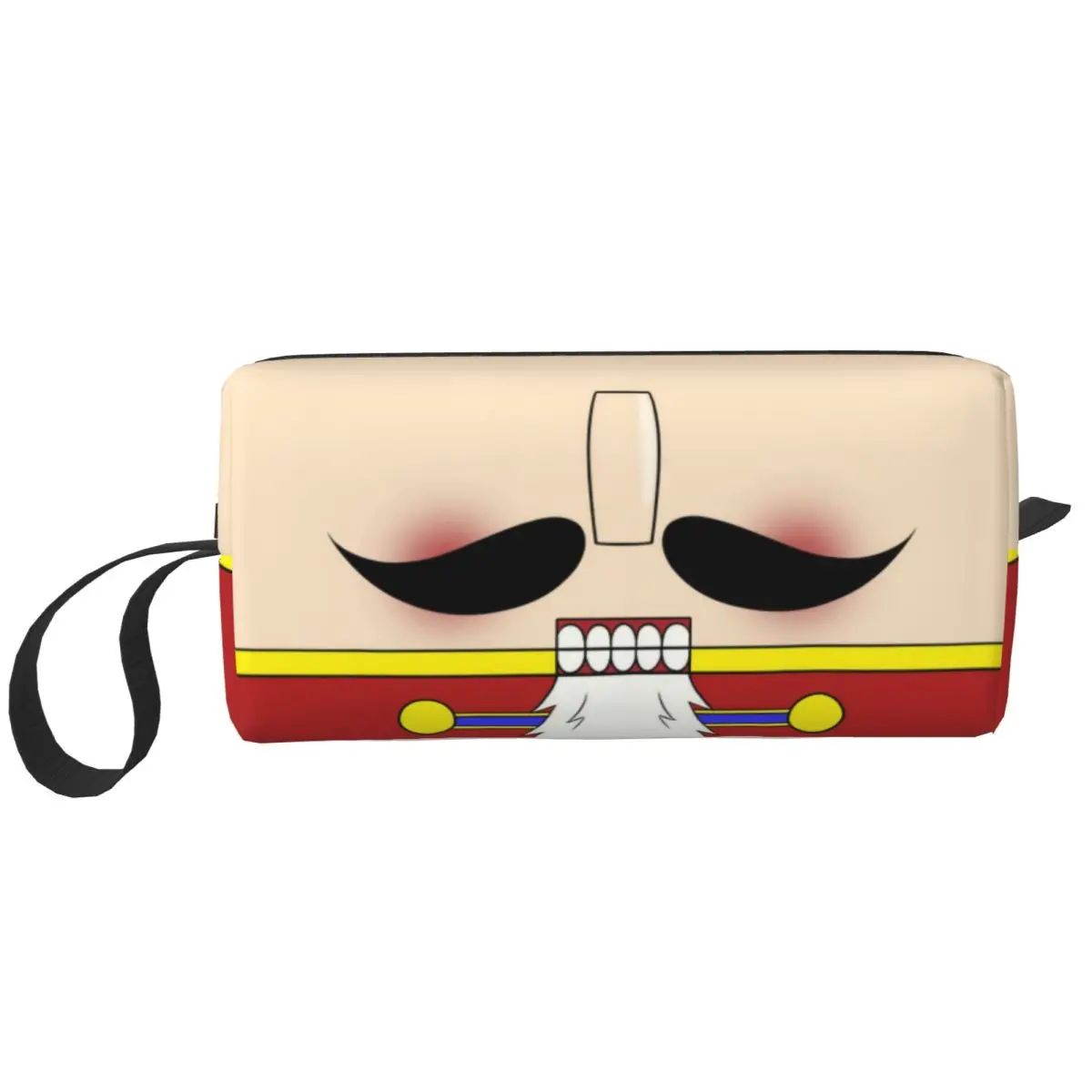 Custom Christmas Nutcracker Cosplay Travel Toiletry Bag Women Makeup Cosmetic Organizer Beauty Storage Bags Dopp Kit Box Case