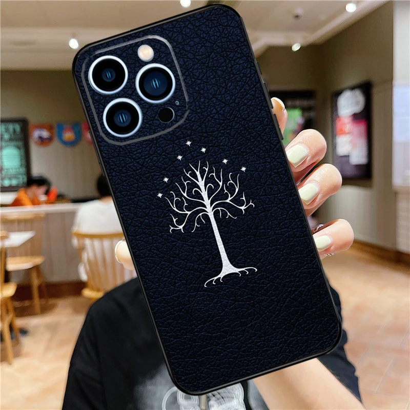 Tree Of Gondor Lotrs Case For iPhone 16 15 14 13 12 11 Pro Max Mini 7 8 Plus X XS Max XR Full Protect Cover