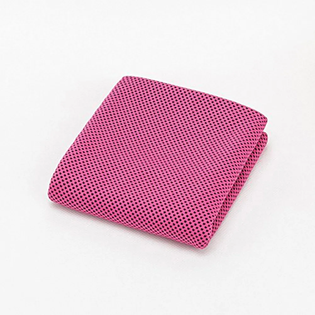 Cold Towel Blue Cooling Towel for Neck Outdoor Sports Multifunction Athletes Yoga Reusable Instant Cooling Effect