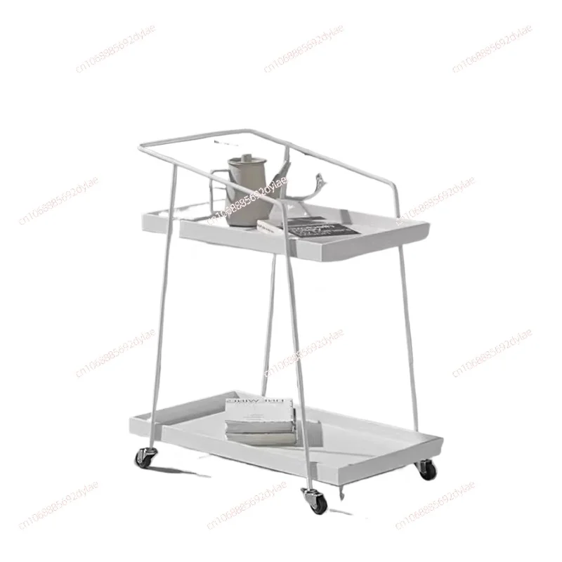 Iron Cart, Mobile Wheel, Food and Beverage, Simple Cart, Kitchen, Living Room Furniture