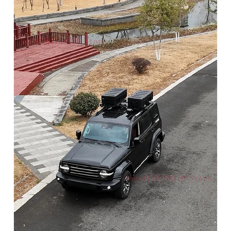 F0 Tacoma Hilux Ranger Pickup Truck Aluminum Alloy Roof Rack Platform 0Kg+ Capacity Lage Cer Parts