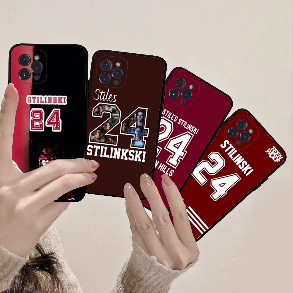 Teen Wolf Stiles Stilinski 24 Phone Case For IPhone 16 15 14 11 12 13 Mini Pro XS Max Cover 6 7 8 Plus X Funda Shell