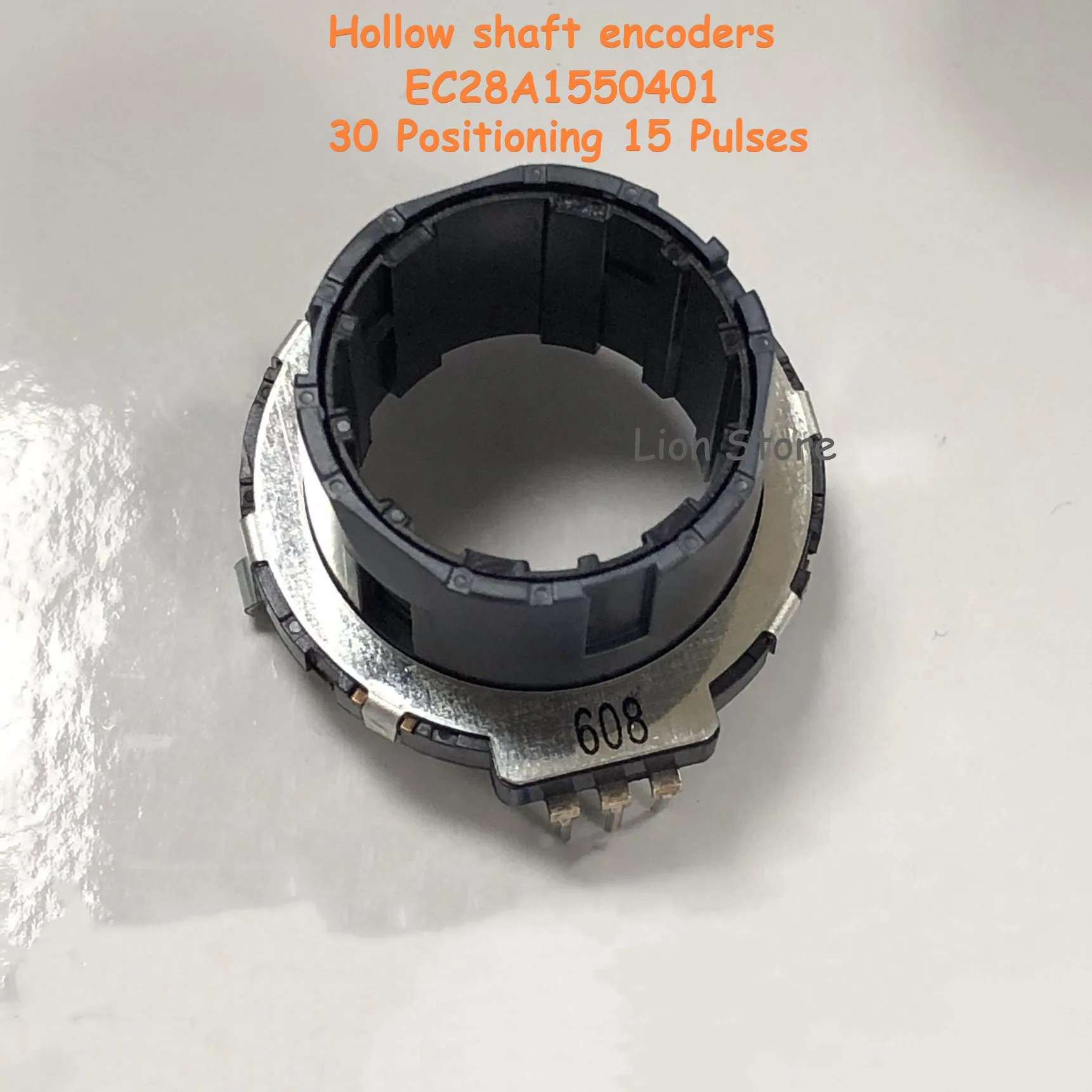 10pcs/lot EC28A1550401 For ALPS  Hollow Shaft Rotary Encoder 30 Position 15 Pulses For Car Audio Volume Switch