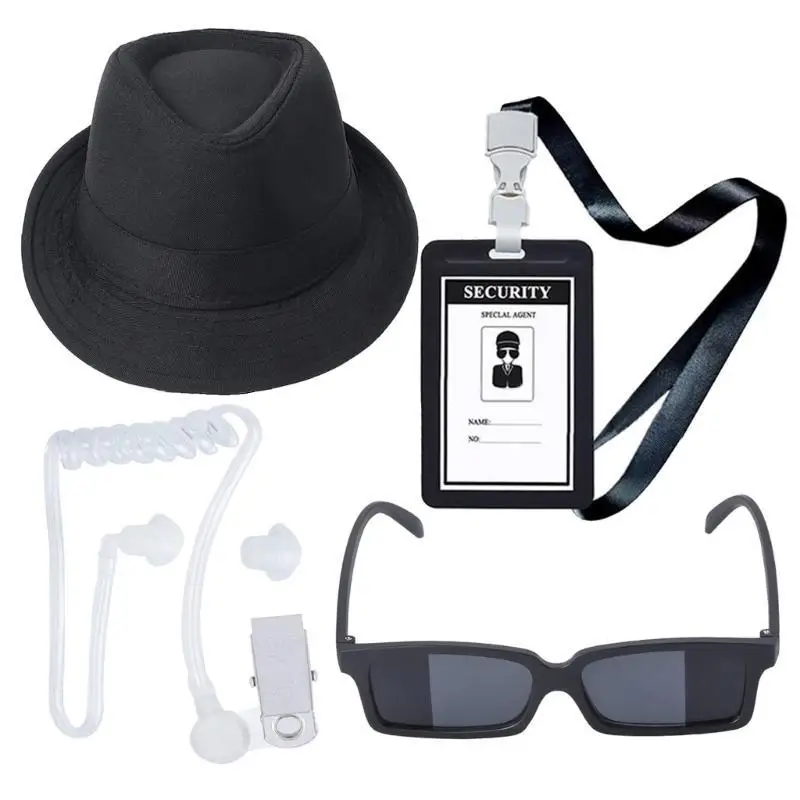 

39BD костюм секретной службы аксессуары для костюма охранника костюм секретного агента