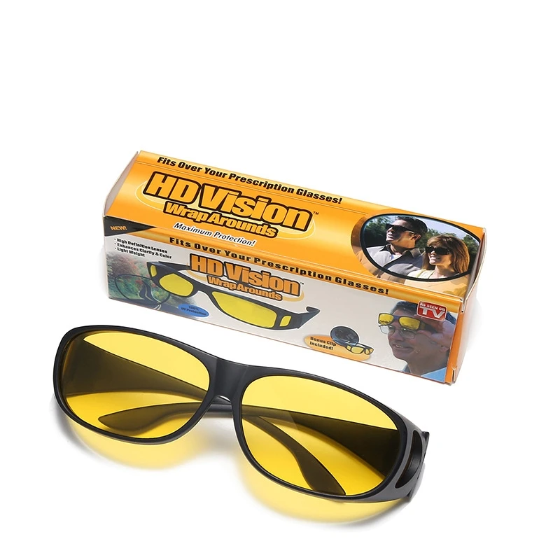 Drivers Goggles Interior Accessory Protective Gears Sunglasses Night Vision Glasses Anti Glare Car Driving Glasses