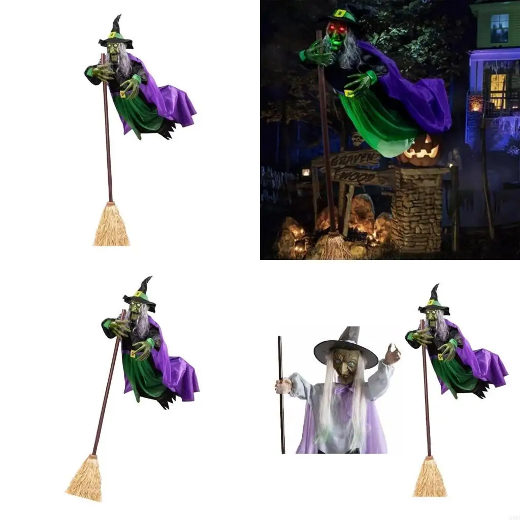 

Animated Eerie Hovering Witch Halloween Decors For Festives Atmospheres Creation JOMD