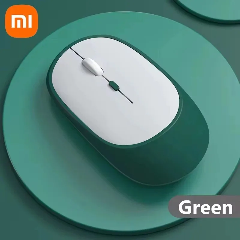 Xiaomi drahtlose Maus Bluetooth-kompatible 2,4g stille Mäuse einstellbare dpi ergonomisches Design USB wiederauf ladbare Gaming-Office-Maus