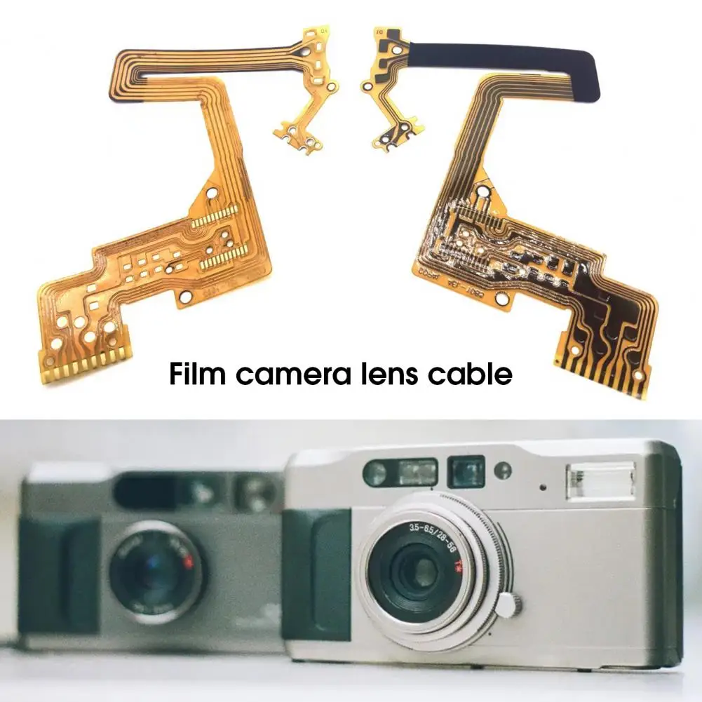 Useful Lens Flex Cable Fine Workmanship Black Yellow DSLR Camera Lens Aperture Cable Replacement  FPC Lens Aperture Cord