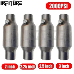 200 Cell Universal Catalytic Converter Metal Core Honeycomb Exhaust Filter 2