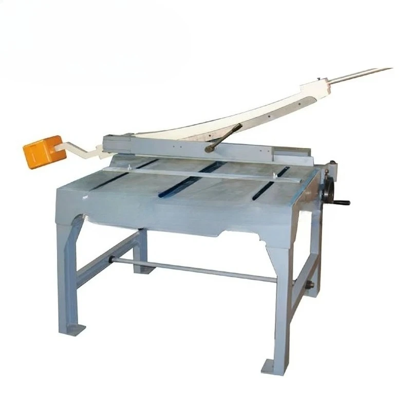 

Metal cutting manual guillotine shearing machine