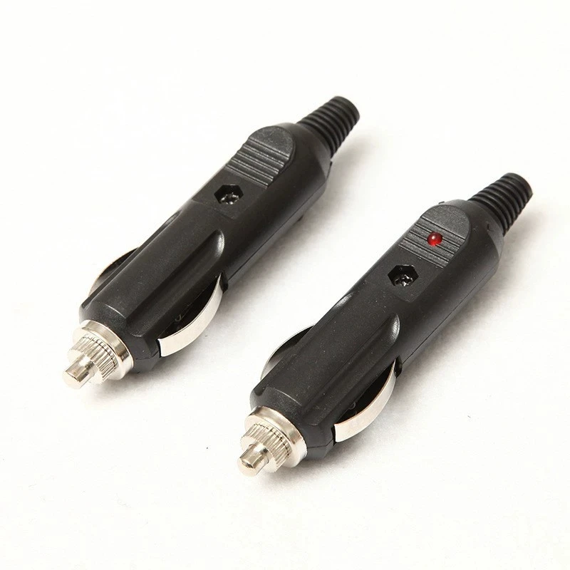 1PC DC 12V  Auto Vehicle Car Cigarette Lighter Plug Adapter with Indicator Light LED Fuse 12V