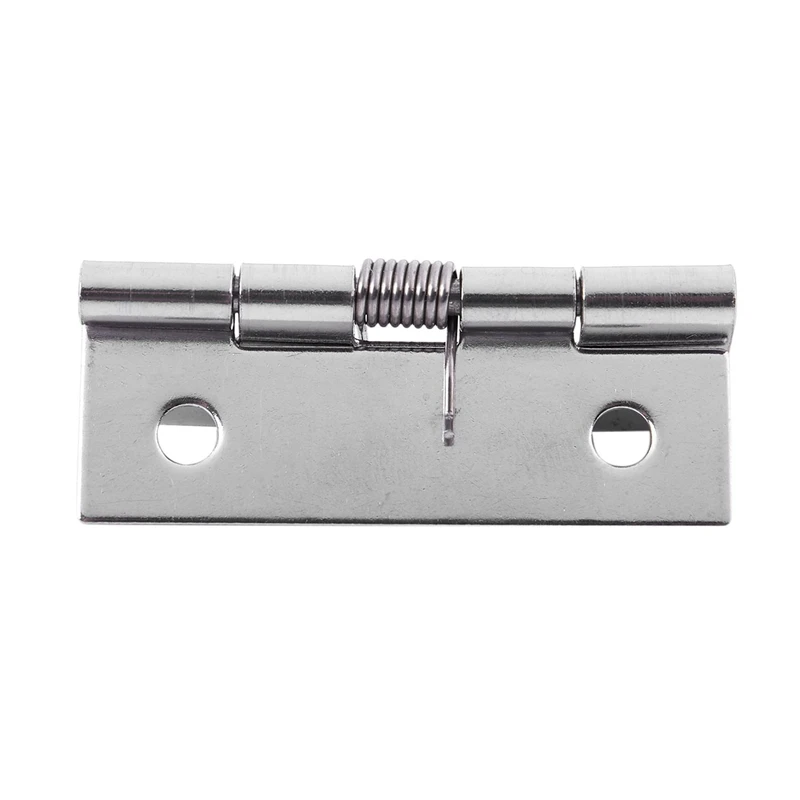 

Furniture Cabinet With 50 X 38 X 5Mm, Spring Hinges Made Of Stainless Steel, Silver, 8 Pieces