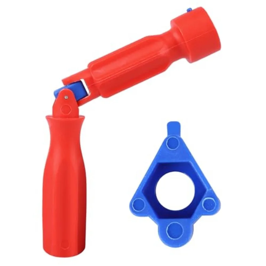 

Toilet Seat Fitting Tool, 10/13/17mm Toilet Seat Repair Wrench, Professional Universal Plastic High-Strength Installation Tool