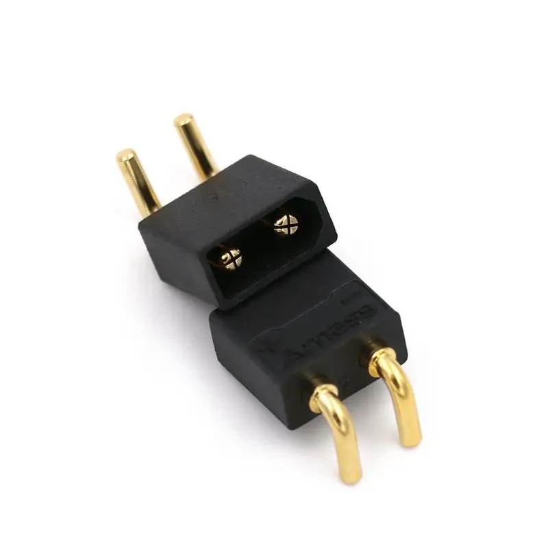 XT30PW-M36 Copper Gold-plated 2-core Soldering Foot Aviation Model Plug Connectors For PCB Boards