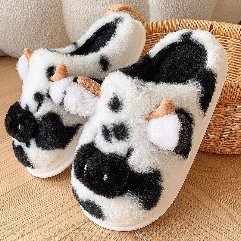 Winter Slippers Woman Warm Lightweight Ladies Slippers Faux Fur Women's Home Slippers High Quality Female House Shoes Footwear