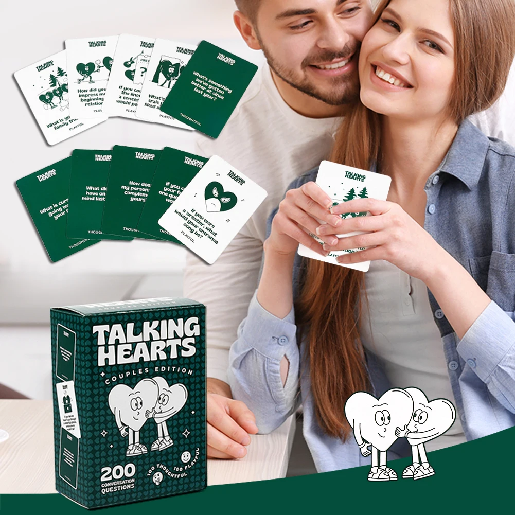 Splurt Think Fast Say It Fast Talking Hearts Last Couple Standing, Date Night - Couple Games Couple Dialogue Cards Couple Party