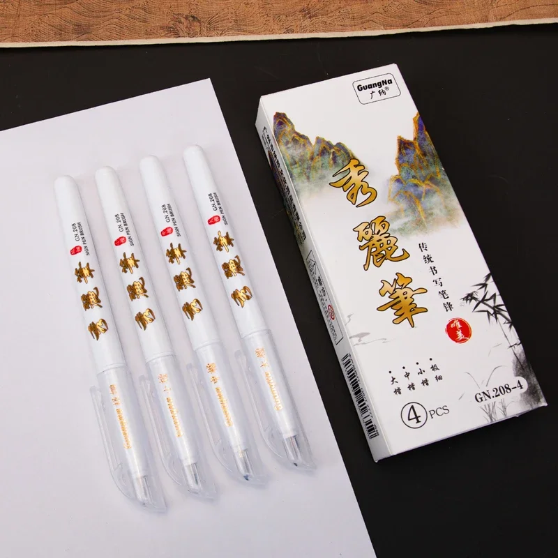 3/1pcs Brush Pen Hand Lettering Calligraphy Pen Set Drawing Writing Signature Learning Extra Fine Markers Art Supplies School