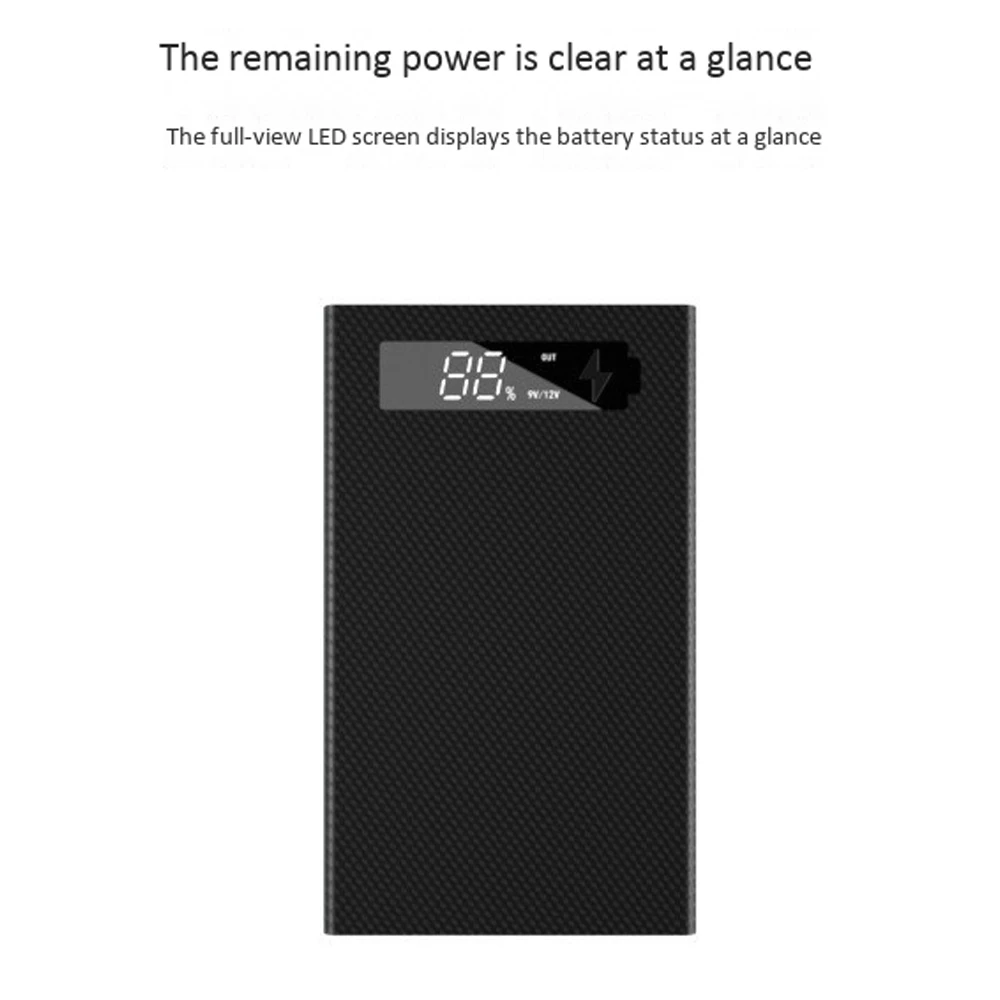 AED7-5 X 18650 Mobile Power Box Detachable 18650 Charging QC 3.0 PD DIY