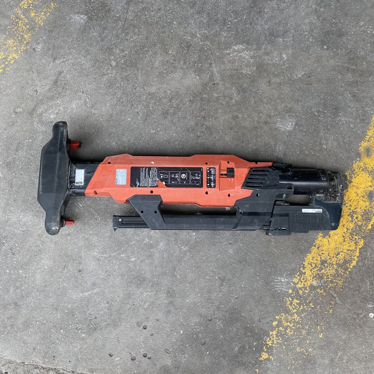 HILTI DX-9-ENP Powder Driven Check Tool Clamp Plate Ship Plate Fastening Nail Gun - Only for the body, second-hand
