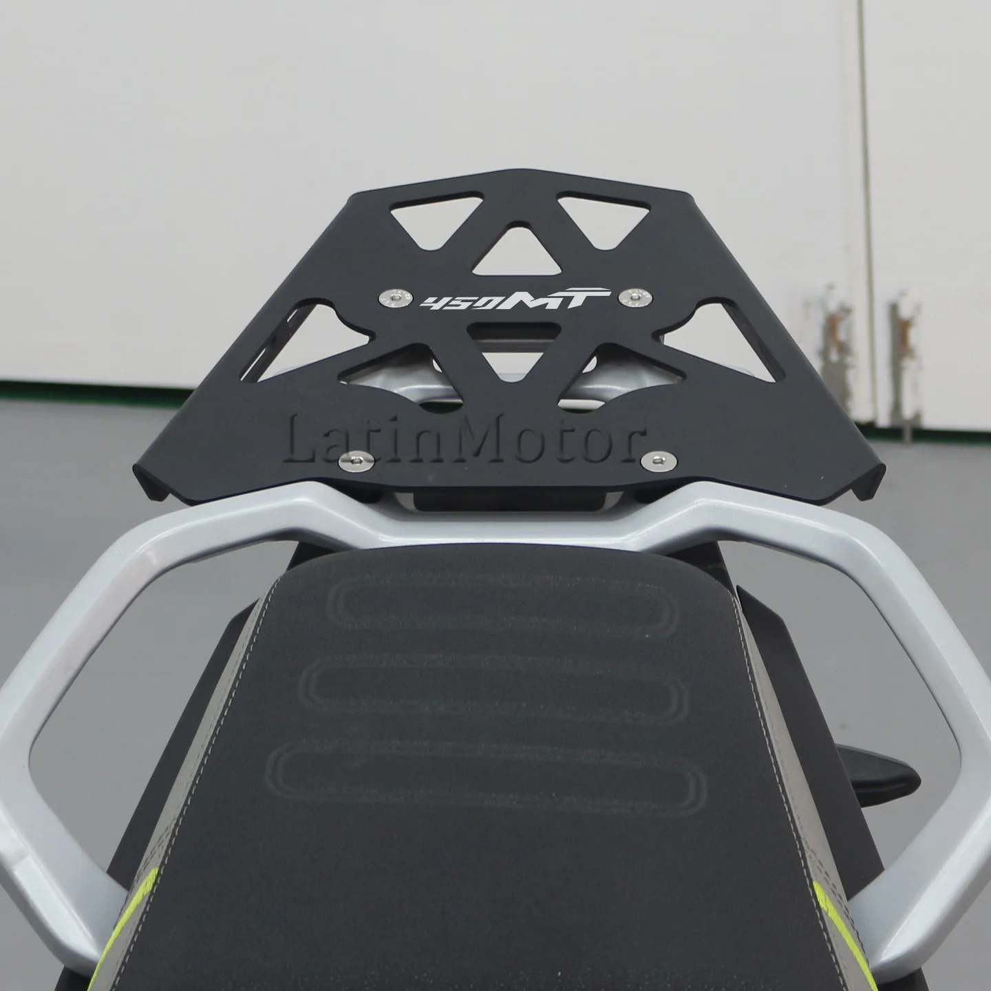 

For CFMOTO 450MT 2024- Rear Luggage Carrier Rack Motorcycle Cargo Storage Tail Box Support Bracket For CF-MOTO MT450 IBEX 450 MT