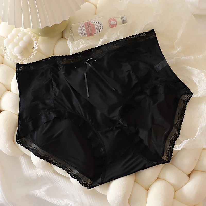 Underwear women sexy panties high-quality fabric sexy lingerie ropa interor para mujeres light luxury Plus size No trace Briefs