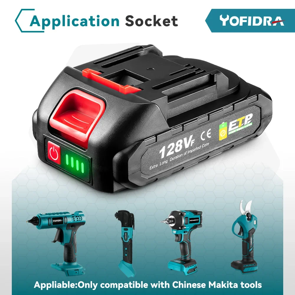 Rechargeable Battery 20V 7500mAh Lithium Ion Battery For Makita Electric Saw/Wrench/Drill/Brushless Angle Grinder Low Power Tool