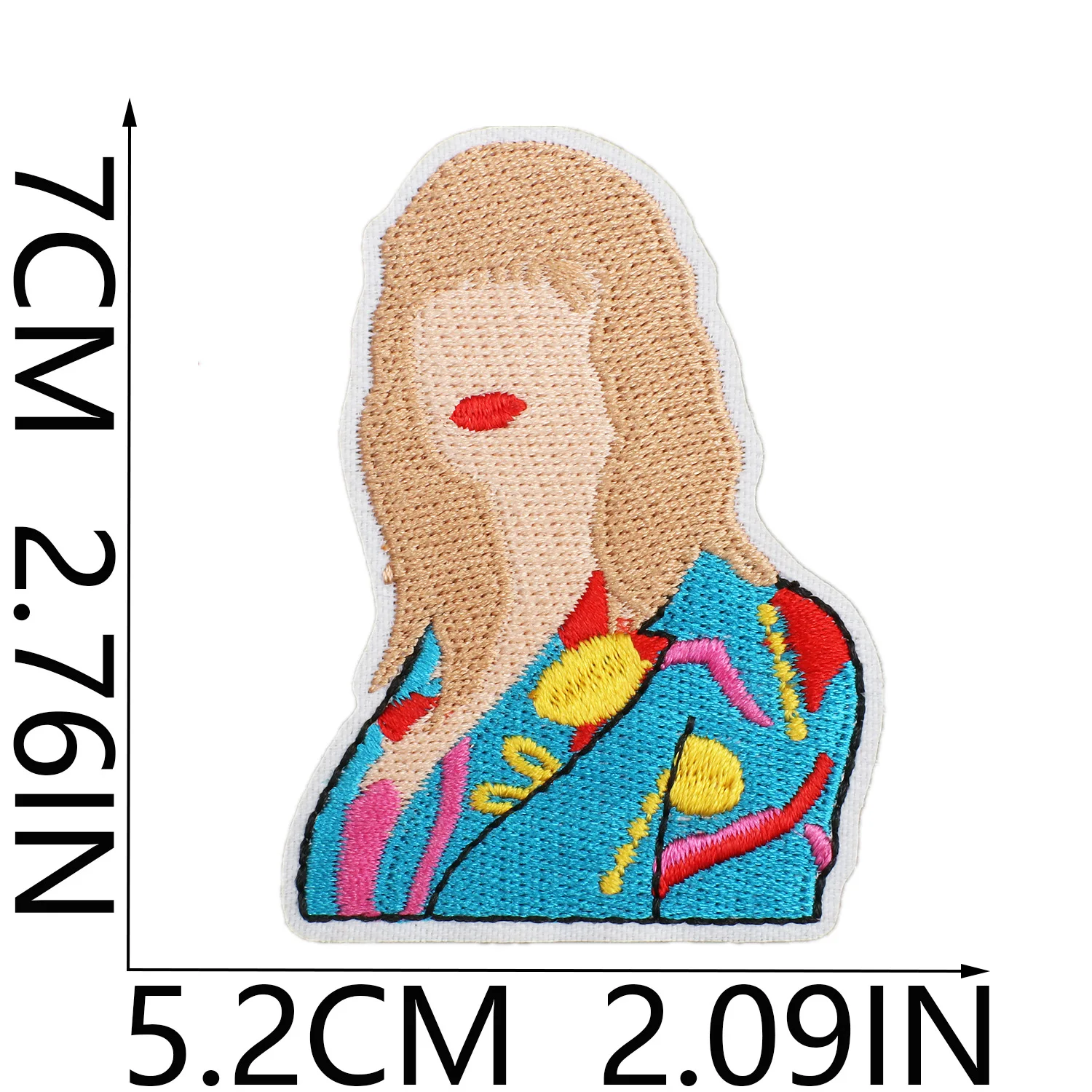 Cartoon Embroidered Patches For Clothing Thermoadhesive Patches Singer figure Patch Iron on Patches DIY Jackets Sew Stickers