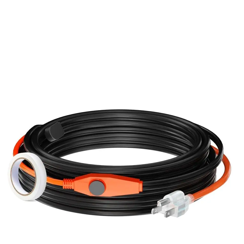 

30FT 7W Heat Cable for Pipe with Built-in Thermostat
