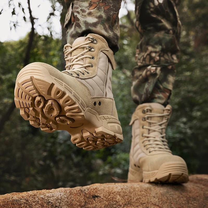 

High Quality Men Hiking Shoes Professional Men Hiking Gym Shoes Comfortable Hunting Shoe Men Sport Mountain Shoe