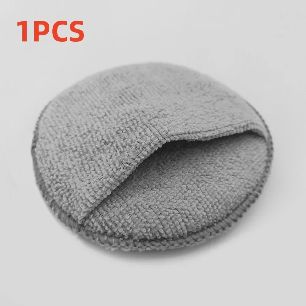 10/1Pcs Weiche Mikrofaser Auto Wachs Applikator Handschuhe Polieren Schwamm Wachs Schaum Auto Wachs Applikator Pad Auto Detaillierung reinigung Werkzeuge