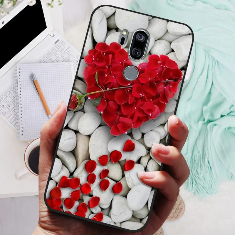 حافظة لهاتف LG G7 ThinQ فاخرة من البولي يوريثان الناعم من السيليكون غطاء خلفي للهاتف لهاتف LG G7 + G7 Plus G7 ThinQ G710 مقاوم للصدمات Fundas G7ThinQ LGG7 #6