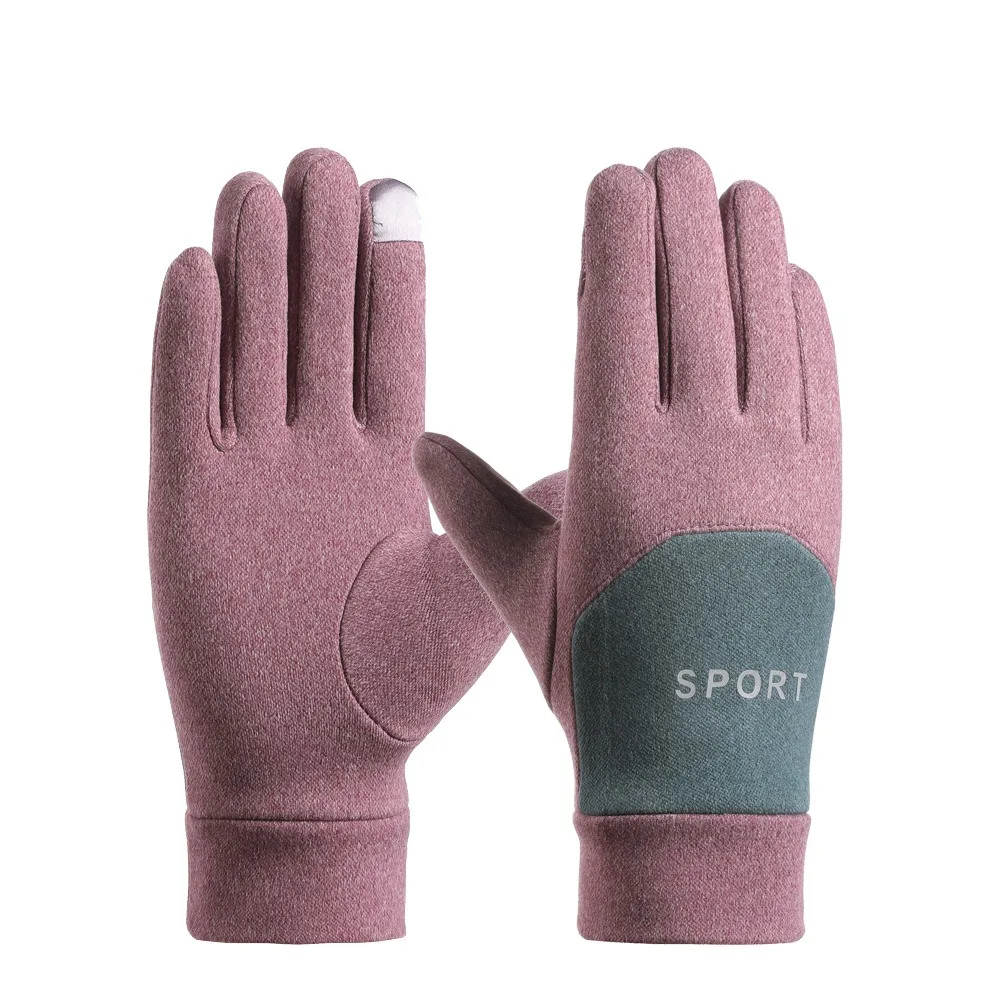New Touchable Screen Winter Gloves Warm Retro Touch Screen Gloves Full Finger Driving Mittens Cycling Driving