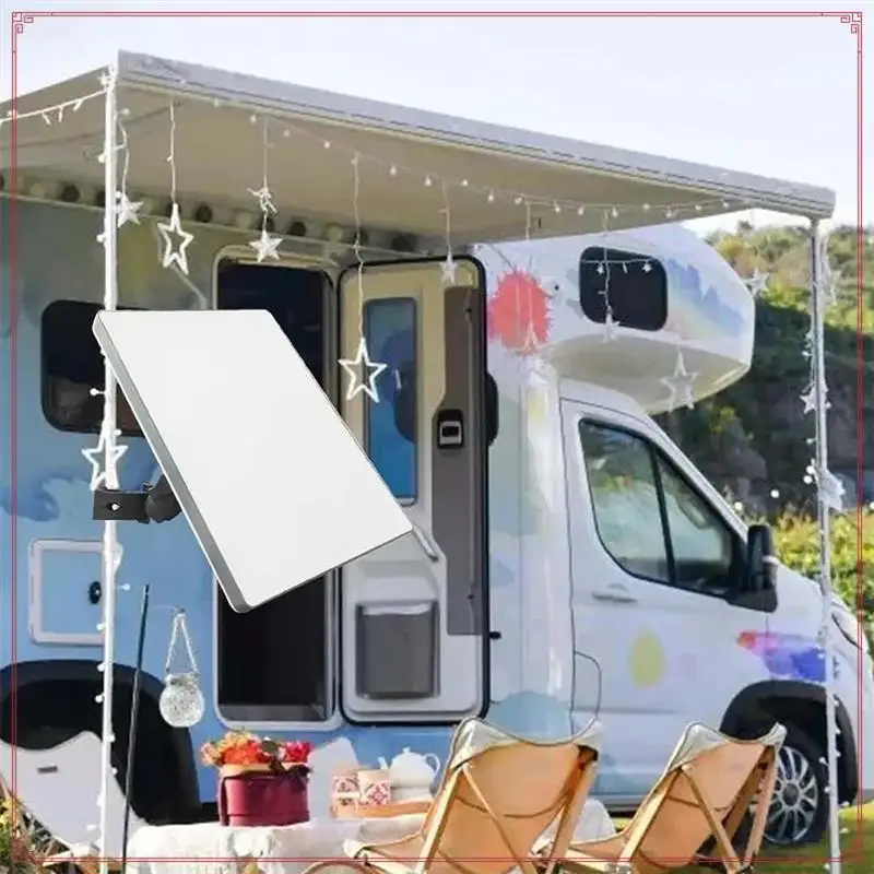 For Starlink Mini Round Tube Clamp Aluminum Alloy Pea Pod Bracket For Car RV Yacht Mount Satellite Antenna ZY-86C