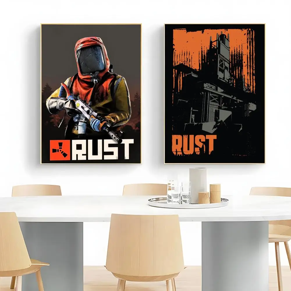 Rust Game Poster Wall Art Print Decorative Mural Home Decor Gift Unframed