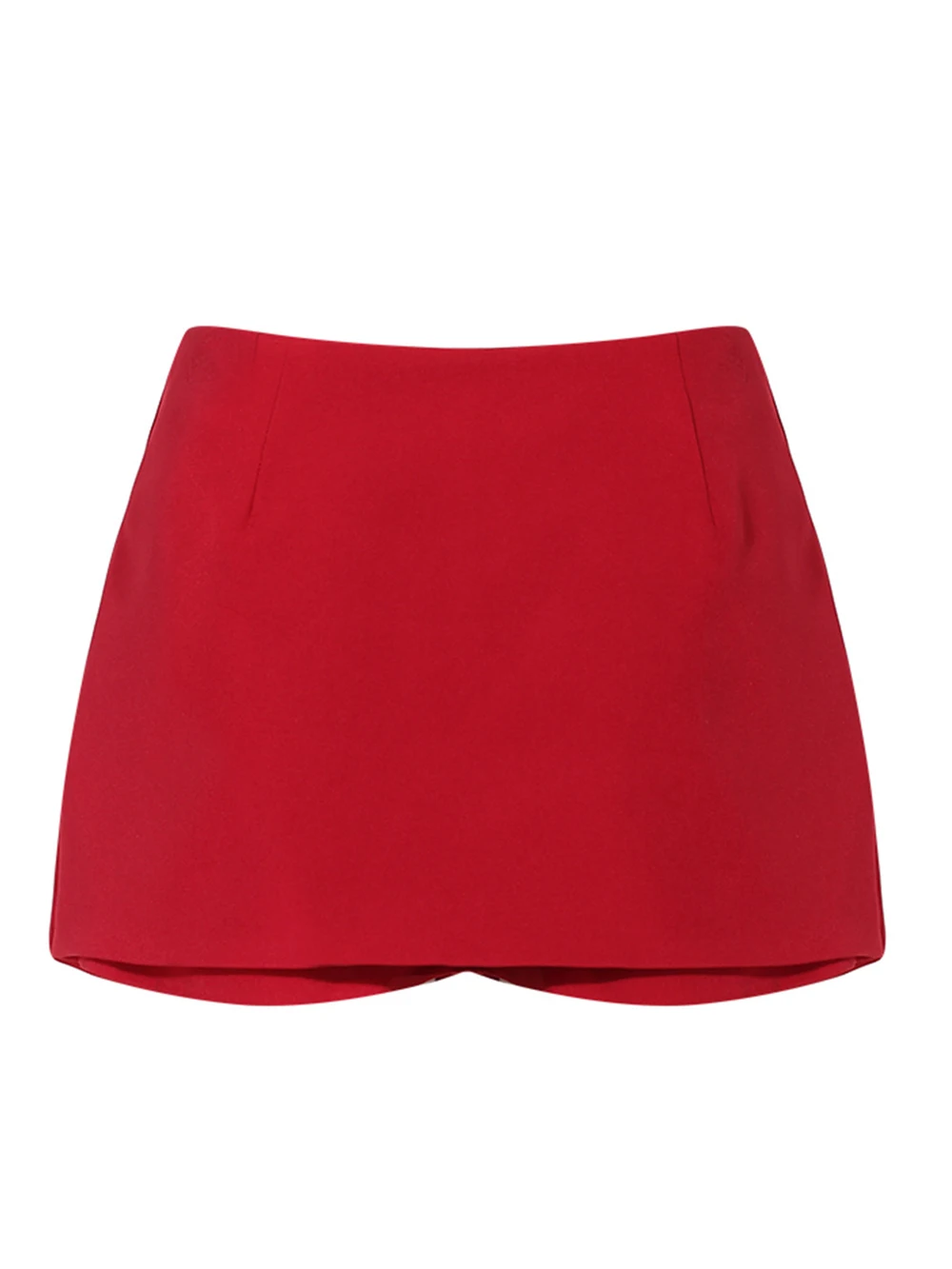 Modphy 2024 Sexy Women\'s 3D Flower Mini Shorts Skirts Red Black High Waist Shorts Skirt Female Fashion Shorts