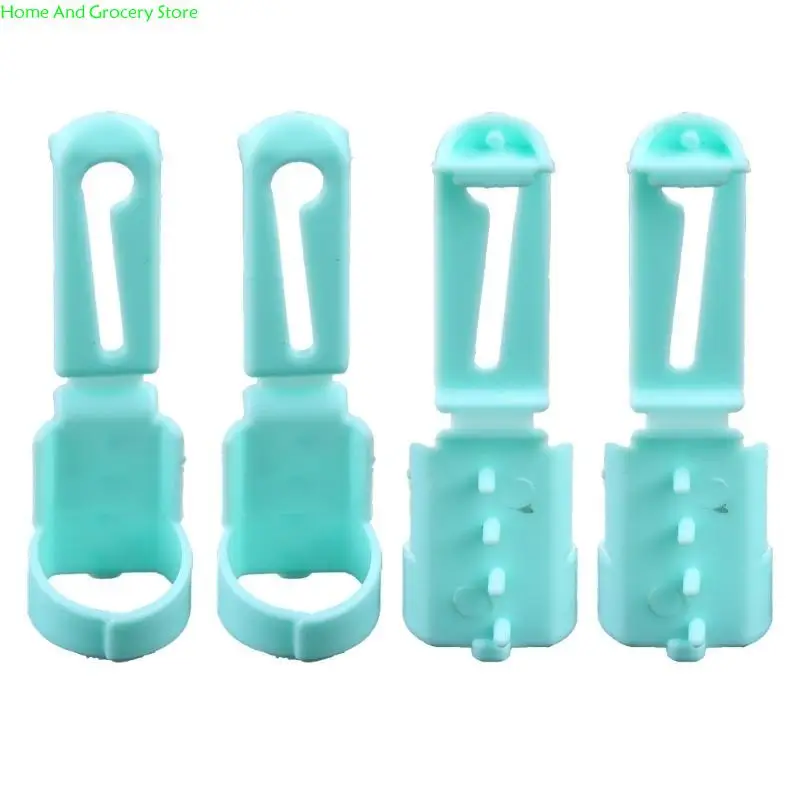 0xxa 4pcs/مجموعة أدوات الحياكة الصوف الصوفية ذات الإصبع