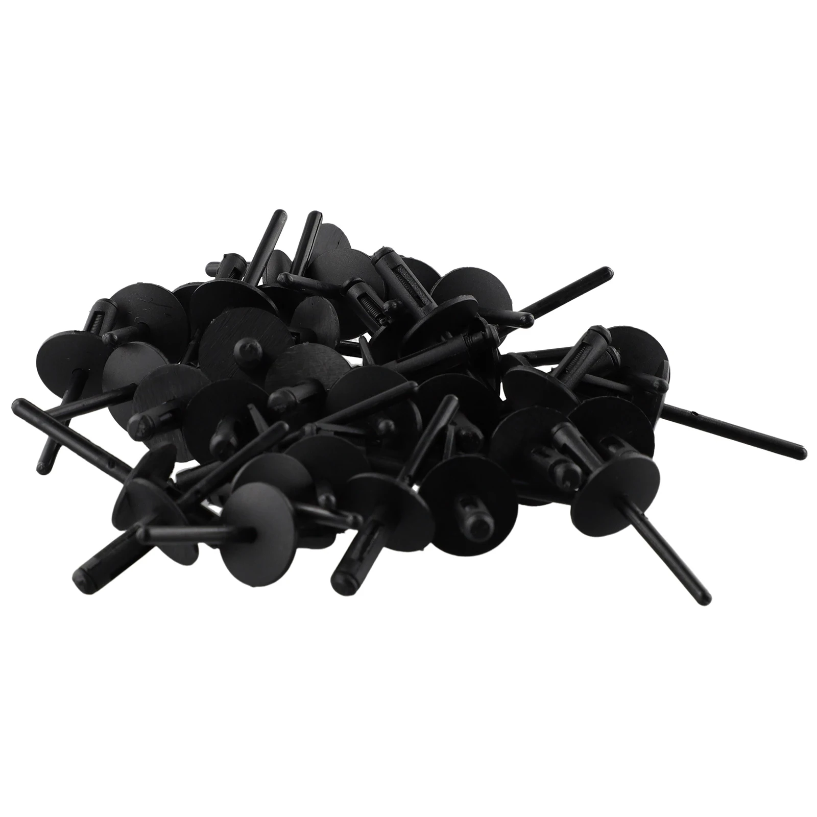 40x Panel Push pin Plastic Clip Black Bumper Car Rivets Assortment Fender Tool 51717002953 51777171004 Liner Wheel