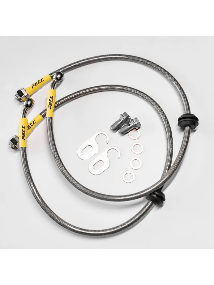 

2pcs For Brembo GT6 F50 F40 18Z Steel Hose Caliper Brake Hose