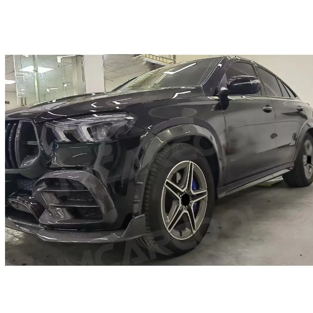 Carbon Fiber For Benz GLE Class C167 GLE Coupe 2020+ Car Wheel Arch Side Fender Flares Mudguard Cover Trim Car Accessories