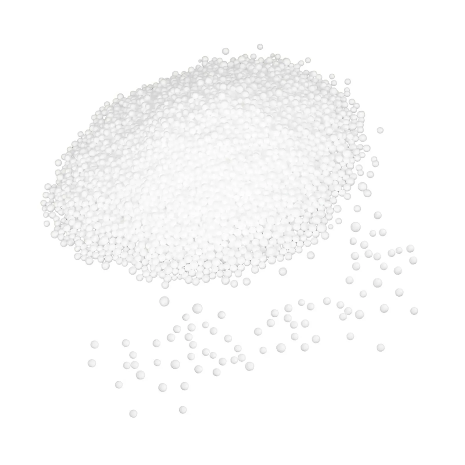 Mini Polystyrene Foam Beads White 3-5Mm Foam Balls Beanbag Chair Filling Pillow Stuffing DIY Craft Refill Lightweight Support - view 2