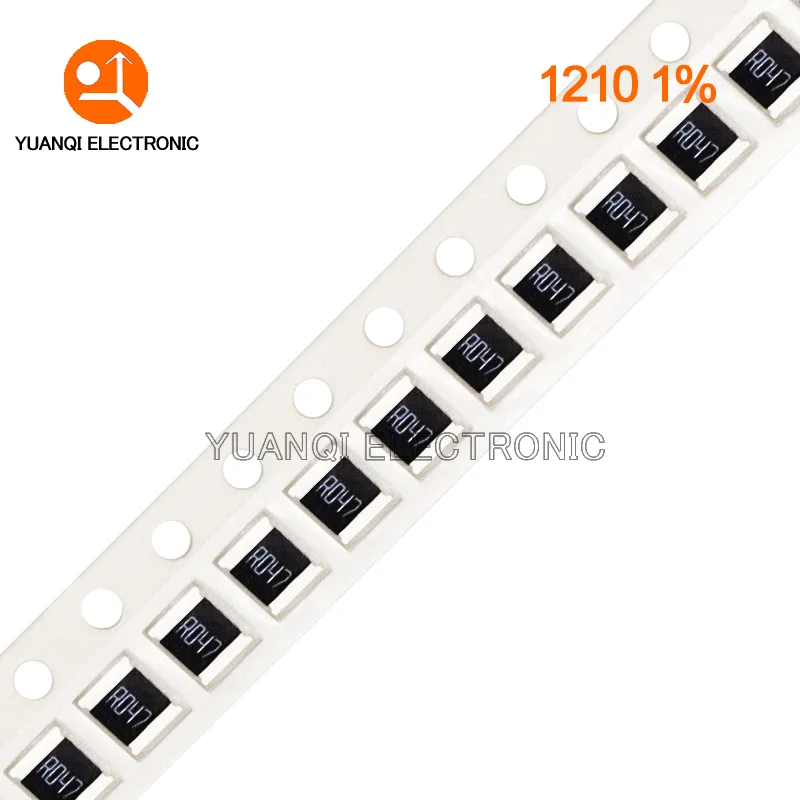 50szt 1210 1% 1/2W SMD Rezystor 0.01 0.015 0.02 0.022 0.033 0.047 0.05 0.075 0.1 0.12 0.15 0.22 0.24 0.47 0.5 0.75 0.91 ohm