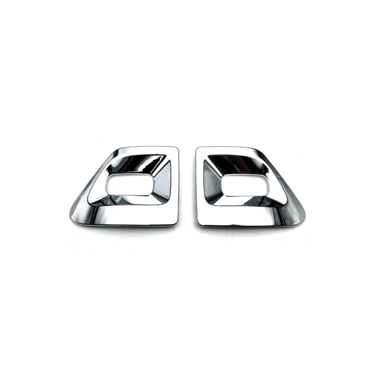 Car Front Fog Light Cover Trim Decoration Accessories for Nissan Pathfinder R53 2022 2023 - Silver