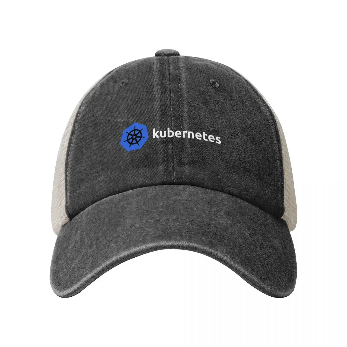 قبعة بيسبول Kubernetes شعار رعاة البقر ، قبعة الصيد تأثيري ، شبكة